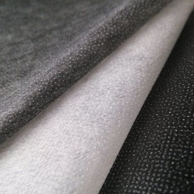 Fusible 100% de poliéster impermeable no tejido para prendas de vestir Fusible PA / PES recubierto