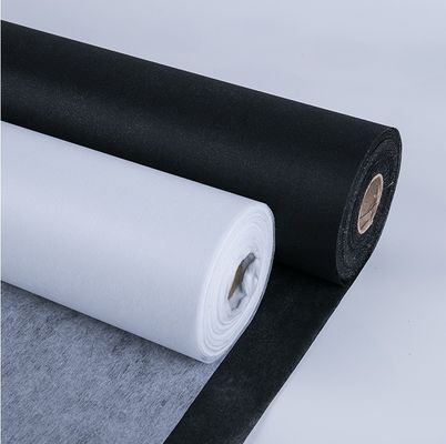 Rollo de tejido no tejido de poliéster 100% 1080HF para material de sastrería Revestimientos Revestimientos