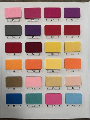 150gm Colorido 1mm-4mm Poliéster Aguja Punchado Tejido No Tejido Feltro para el revestimiento
