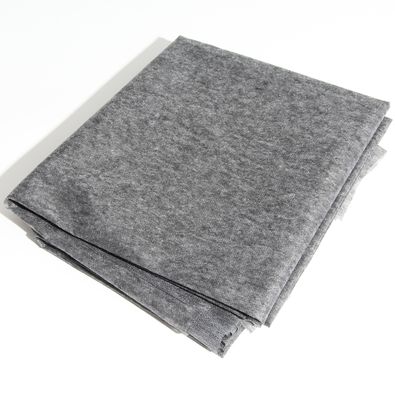 Ancho 90-200cm Gaoxin 100% poliéster no tejido fusionable con doble punto de costura
