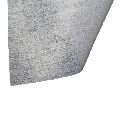 Ancho 90-200cm Gaoxin 100% poliéster no tejido fusionable con doble punto de costura