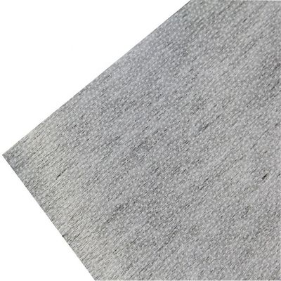 Ancho 90-200cm Gaoxin 100% poliéster no tejido fusionable con doble punto de costura