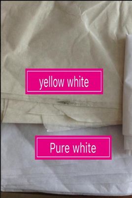 Gaoxin 25G Enlace químico duro bordado no tejido Revestimiento de recubrimiento para el color blanco