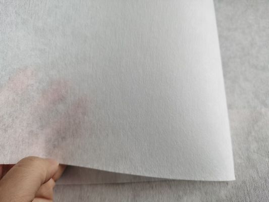 Materiales de sastrería Tejido de poliéster no tejido entrelazado con recubrimiento de LDPE