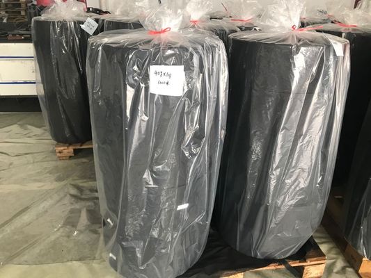 Spunlace Técnicas no tejidas Productos de fibra de carbono activado con forma personalizada