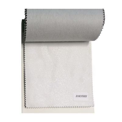 7 días de pedido de muestra Tiempo de entrega Apoyado Gaoxin Enlace químico No tejido Fusible Interlining 100% poliéster