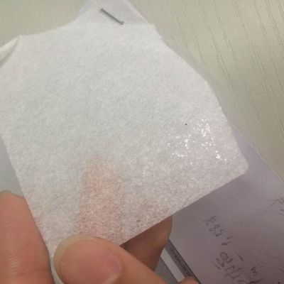 7 días de pedido de muestra Tiempo de entrega Apoyado Gaoxin Enlace químico No tejido Fusible Interlining 100% poliéster