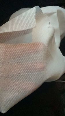 Tejido de malla de poliéster Cp66 100% para prendas de vestir