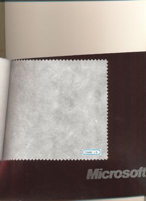 Papel de apoyo de bordado de fusión entrelazado de Europa estándar entrelazado de tejido 20gsm-120gsm