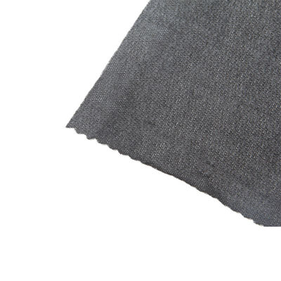 Tricot circular de poliéster de punto entrelazado para prendas de vestir de fusión adhesivo tejido circular