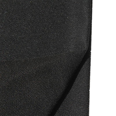 Tricot circular de poliéster de punto entrelazado para prendas de vestir de fusión adhesivo tejido circular