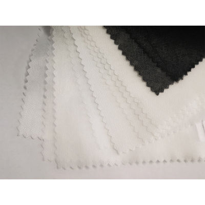 Interlining de enlace químico fusionable para prendas de vestir Fusión de interfaz Tejido de punto no tejido