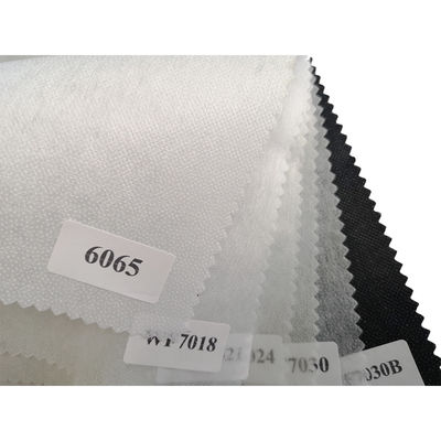 150 cm de ancho GAOXIN Micro Dot No tejido Fusible Interlining PA/PES Revestimiento incluido