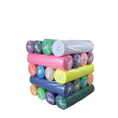 15- 150cm de ancho Rollo de tejido no tejido a pedido en cualquier color para los requisitos del cliente