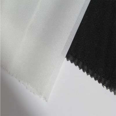 100% de poliéster Gaoxin tejido Fusible Tricot de punto Fusible tejido Interlining Durable
