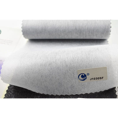 Gaoxin Tejido no tejido de fusión entre revestimiento para materiales de sastrería Revestimiento de LDPE Ancho 150cm