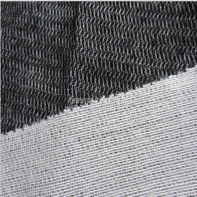 Collar de tejido 100% de algodón, con el que se fusiona el revestimiento, entrelazado GAOXIN, bordado para ropa masculina