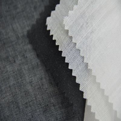 Collar de tejido 100% de algodón, con el que se fusiona el revestimiento, entrelazado GAOXIN, bordado para ropa masculina