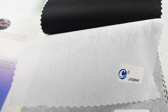 Tejido de unión química bordado no tejido de interfaz para diseños de bordado duraderos