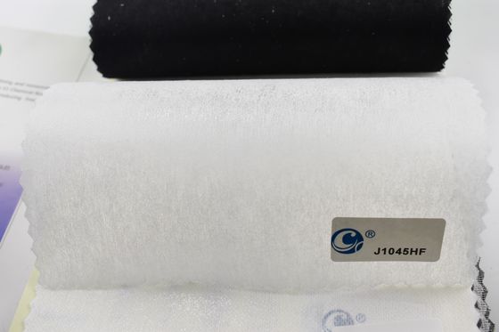 Tejido de unión química bordado no tejido de interfaz para diseños de bordado duraderos