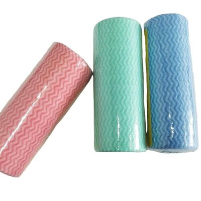 7 días Apoyo para pedidos de muestras toallitas desechables no tejidas para limpieza de cocina con pulpa de madera