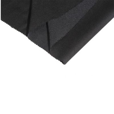 45G Tejido de poliéster de tricot de punto de tejido plano Fusión de tejido interlining Fusible