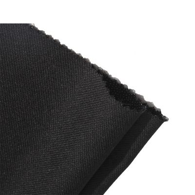 45G Tejido de poliéster de tricot de punto de tejido plano Fusión de tejido interlining Fusible