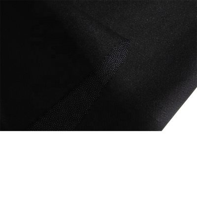 45G Tejido de poliéster de tricot de punto de tejido plano Fusión de tejido interlining Fusible