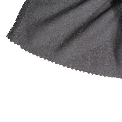 45G Tejido de poliéster de tricot de punto de tejido plano Fusión de tejido interlining Fusible