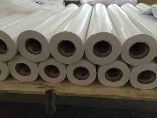 Gaoxin 100% de poliéster papel de apoyo recorte adhesivo estabilizador bordado entrecortado