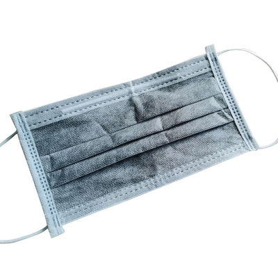 Papel de filtro de N99 sin tejido con 99% de BFE y fibra de carbono activo