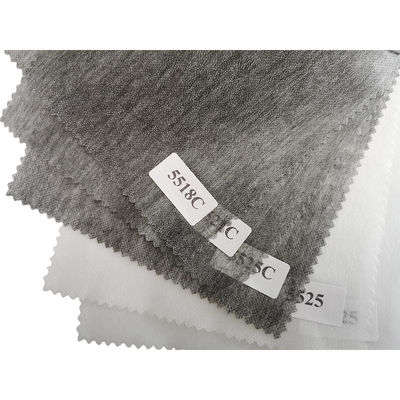 Hierro fácil en la tela Doble / punto único Interlining de fusión para ropa de bricolaje Material de muñeca