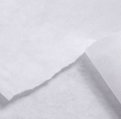 Papel de respaldo de bordado no tejido Gaoxin transpirable, entrelazado en un rollo de poliéster 100% para bolsas
