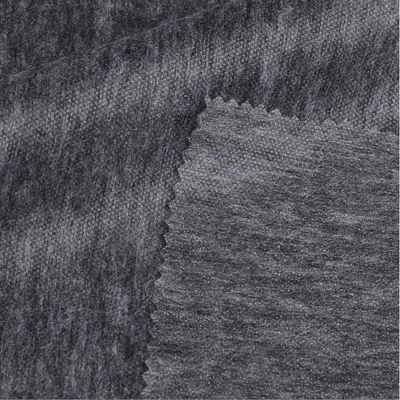 Gaoxin PA/PES Interlining de fusión no tejida para prendas de vestir doble punto negro 90-200cm de ancho