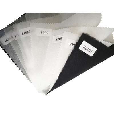 Tejido no tejido 20gm-83gm poliéster laminado en caliente entrelazado de Gaoxin