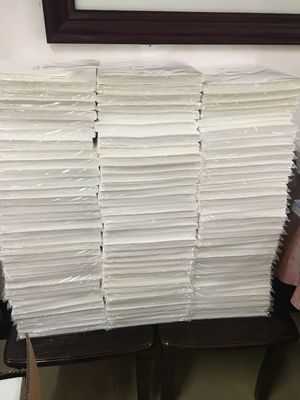Tejido de bordado de poliéster/algodón para la fabricación de prendas de vestir