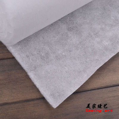 Papel de apoyo de bordado personalizado para rasgar fácilmente la interfaz de fusión de la prenda