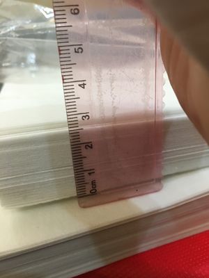Tejido adhesivo bordado estabilizador de espalda pegajoso 100-152cm de ancho para rasgar rápidamente